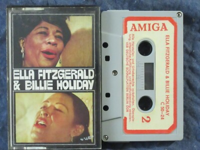 ELLA FITZGERALD & BILLIE HOLIDAY / MC DDR AMIGA C 50-24