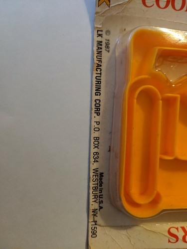 Reduced Vintage New In Pkg LK Mfg Cookie Cutter Tractor/Steam Shovel/Dump Truck - Picture 4 of 11