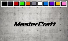 Mastercraft LOGO Vinyl Decal Sticker Emblem Car Truck Window 4" 6" 8"