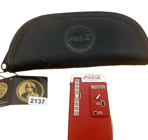 The Coca Cola Collector Knife Franklin Mint With Pouch & Tag 2137 - Picture 6 of 10