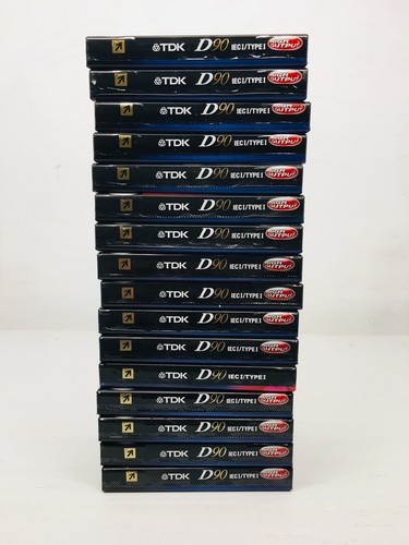 TDK D90 IEC I/TYPE I HIGH OUTPUT DYNAMIC BLANK CASSETTE TAPES - 第 3/3 張圖片
