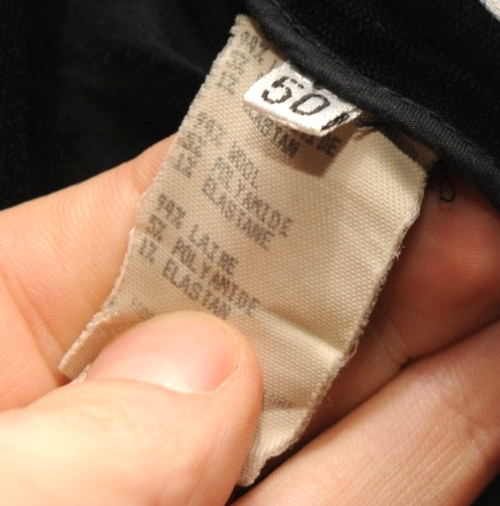 VINTAGE WOMEN'S GIANNI VERSACE UPDATE WOOL BLACK RIDING TROUSERS W 30'' L31'' 12 thumbnail 12