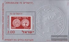 israël Block12v épais papier neuf avec gomme originale 1974 Exposition philatéli