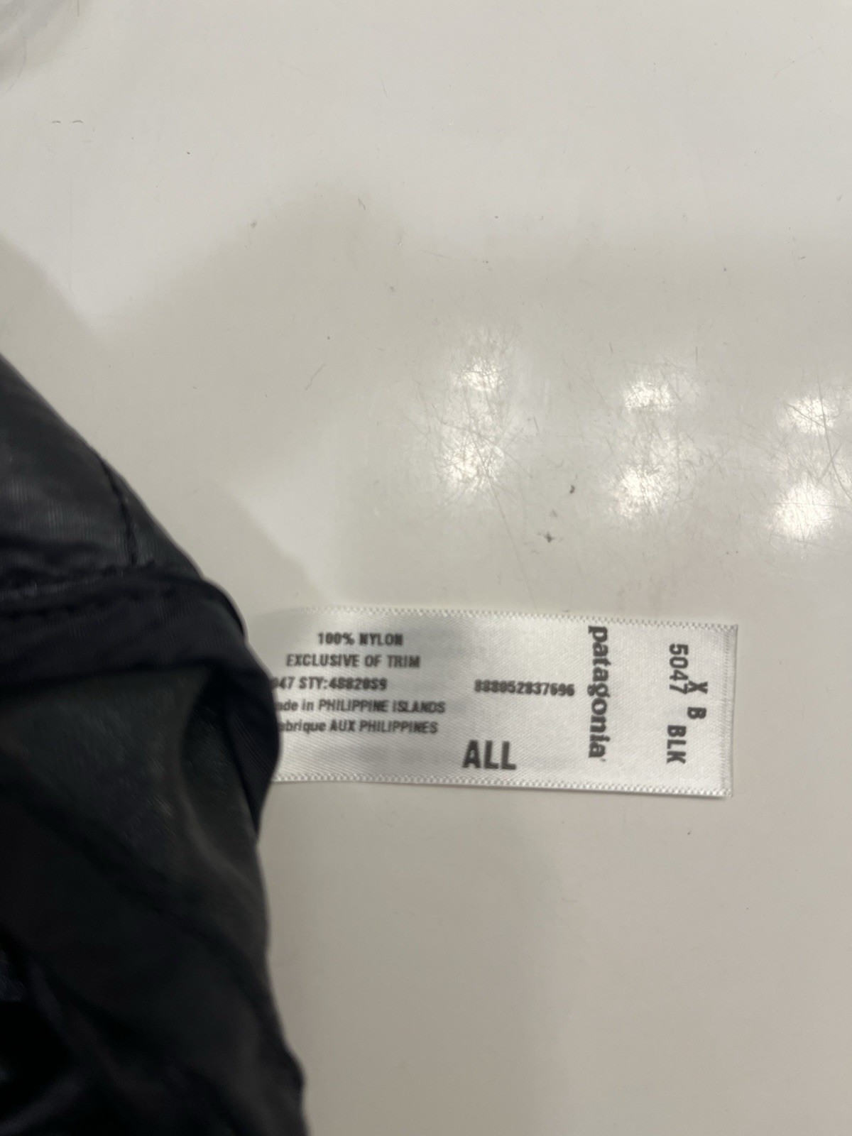 Patagonia Black Backpack Travel Daypack Carry-On Lightweight Nylon Bag thumbnail 6