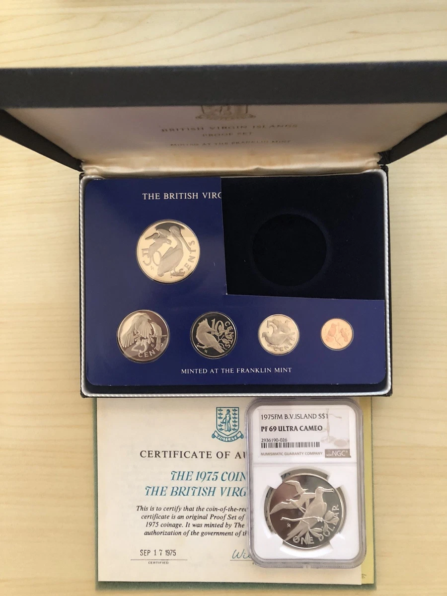 1976 British Virgin s プルーフセット Uncirculated 1976 British Virgin Islands Coins for sale | eBay