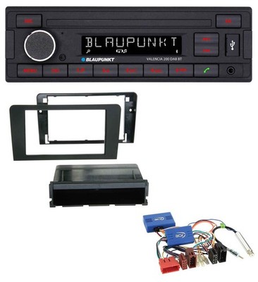 Blaupunkt DAB CAN-Bus Bluetooth USB Autoradio für Audi A3 ISO 03-06 Aktivsystem