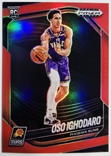 2024-25 Panini Prizm Black Oso Ighodaro RC Red /299 Prizms Rookie RC #135 ⚪️✨️