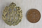 A 'dodgy' Kings Crown WW2 period Royal Air Force RAF cap badge
