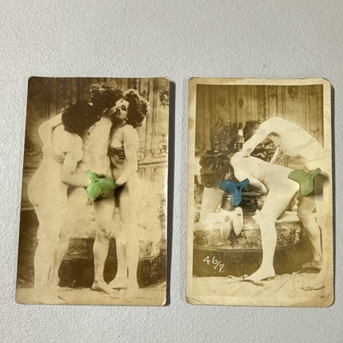 Vintage Post Card 1900’s Romantic Scene