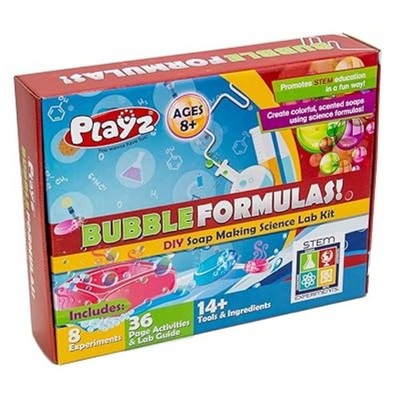 Playz Blasenformeln Zum Selbermachen Seifenherstellung Wissenschaft Labor Kit (Alter 8+)