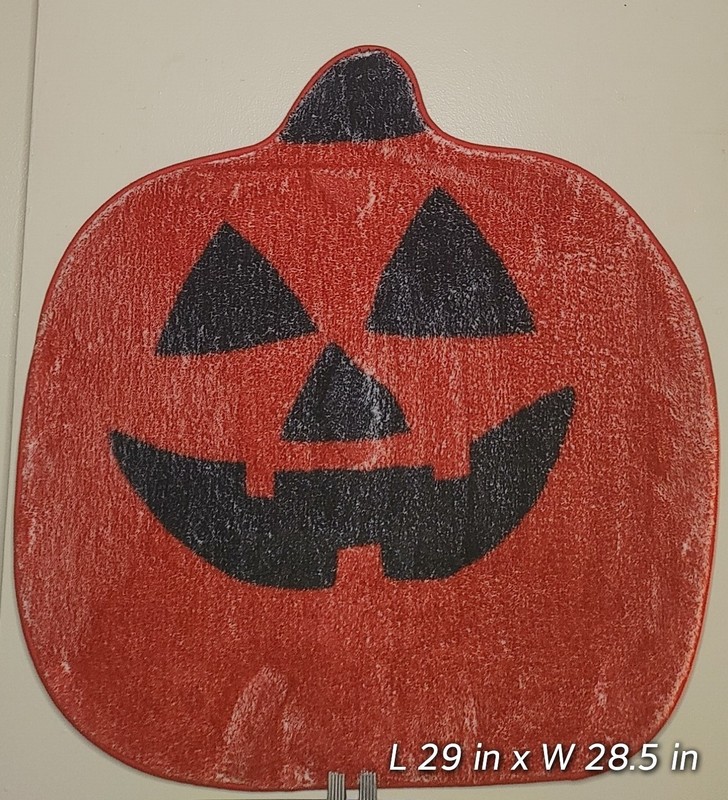 JACK-O'-LANTERN Custom Super Soft / Plush Fluffy Detailed Area Tuft Rug