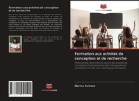 Marina Surkova | Formation Aux ActivitéS De Conception Et De Recherche | Buch