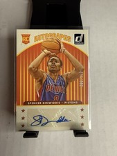 2014-15 Panini Donruss - Rookie Autographs Spencer Dinwiddie #25 /199 (AU, RC)