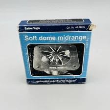 Vintage Realistic 70 Watt Soft Dome Midrange Speaker Radio Shack 40-1281 NOS NIB