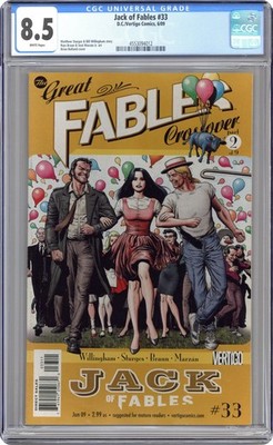 Jack of Fables #33 CGC 8.5 2009 4553094012