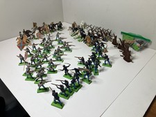 Vintage 1971 Britains Ltd Deetail Civil War Soldiers 59 Piece Lot W/ Horses Flag