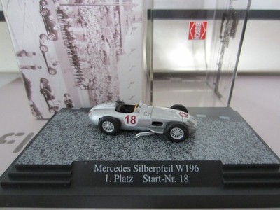 BUSCH 47003 MERCEDES BENZ SILBERPFEIL W196 model is PLASTIC - HO or 1:87 scale