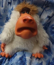 Vintage 1970's SCARED BABOON MONKEY Rubber Face MIGHTY STAR Plush