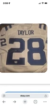 Jonathan Taylor Signed Indianapolis White Football Jersey (JSA)
