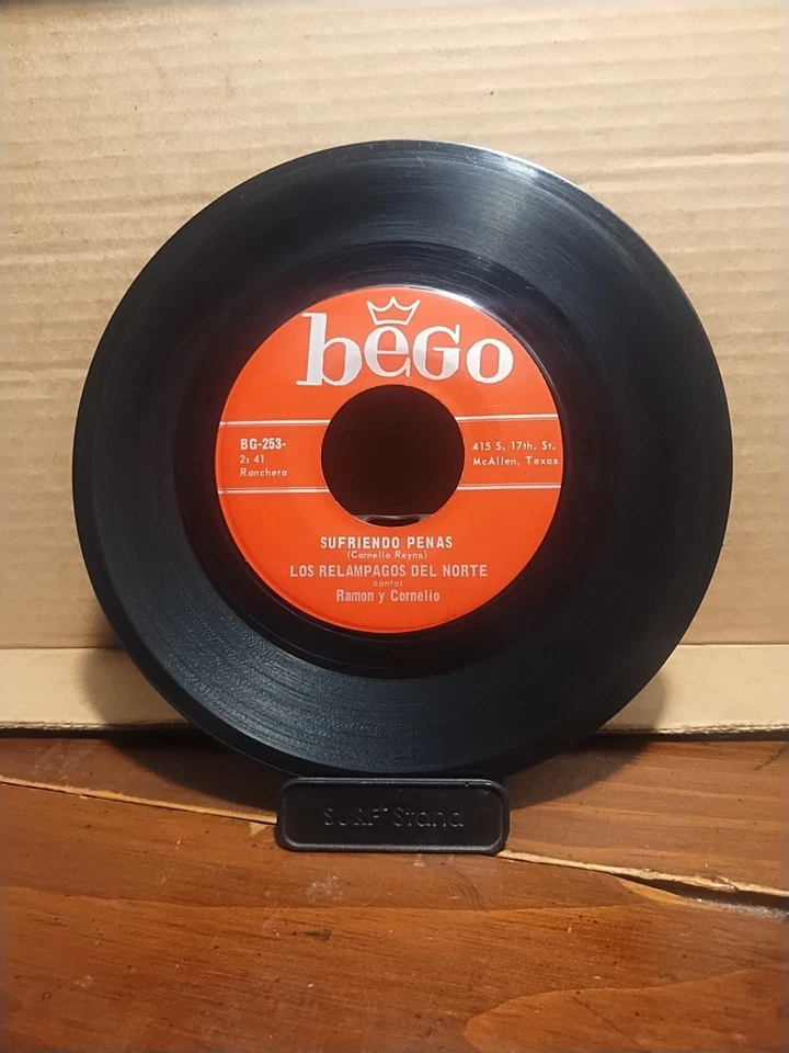 Ramon Ayala Los Relampagos Del Norte Ay Un Mar Sufriendo Penas BEGO BG 253 VG+ - Image 3 of 4