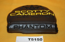Titleist Scotty Cameron Milled Phantom Mallet Putter Golf Headcover T5150 EXC