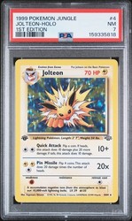 Jolteon 4/64 Jungle 1st Edition Holo Rare