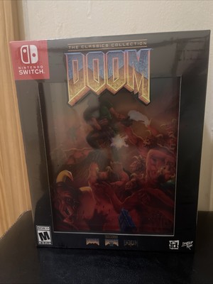 DOOM: The Classics Collection Collector's Edition Nintendo Switch SEALED