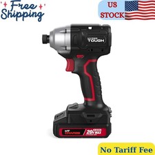 20V Brushless Impact Driver with 2.0Ah Lithium-Ion Battery Pack and Charger
