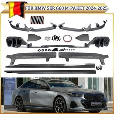 BODYKIT Frontspoiler Lippe Spoiler Carbon Look Für BMW 5er G60 M-Paket 2024-2026 BODYKIT Frontspoiler Lippe Spoiler Carbon Look Für BMW 5er G60 M-Paket 2024-2026