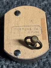 Thorens Co. Switzerland Music Box Movement With Key Winds And Runs