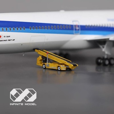 1/200 Airport YellowTLD Belt Loader truck Finished Painted 3DPrinted Model