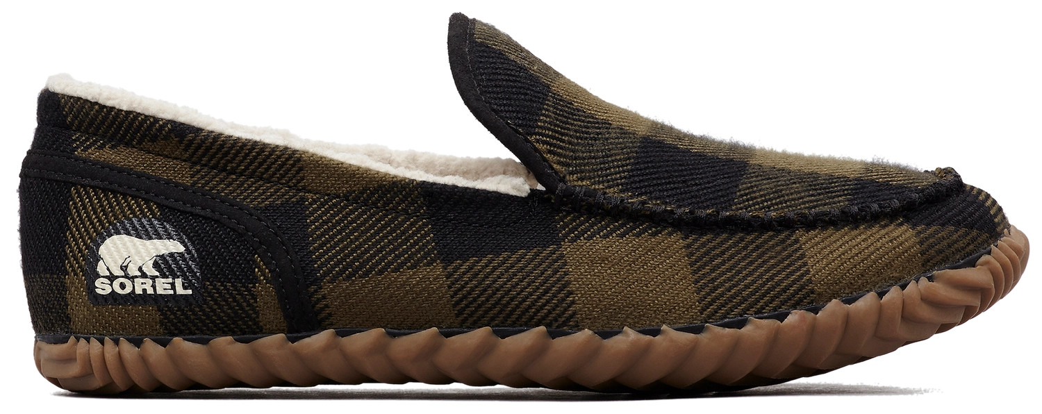 Sorel Men&rsquo;s Dude Moc Slipper Black / Noir Size 7.5 Comfort