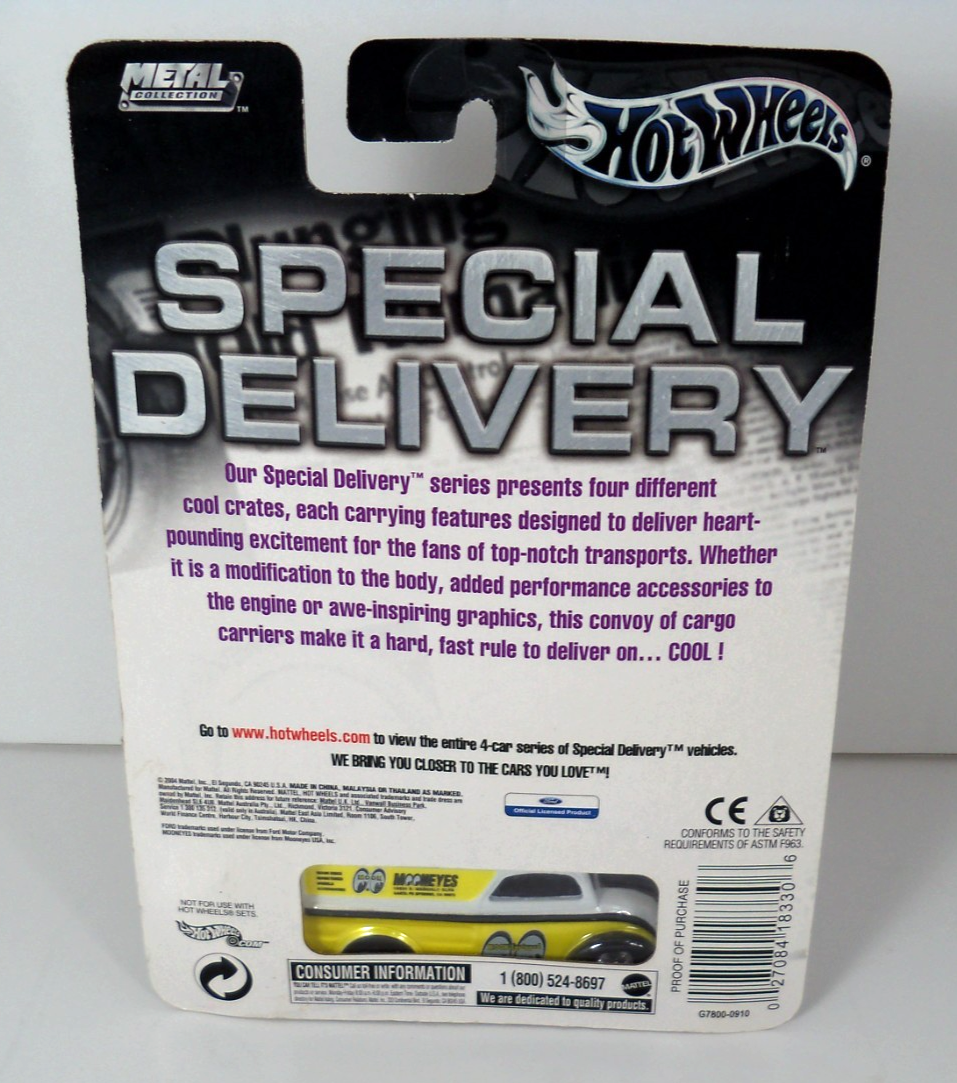 Hot Wheels Special Delivery Moon Eyes Milk Truck Limited Edition 1