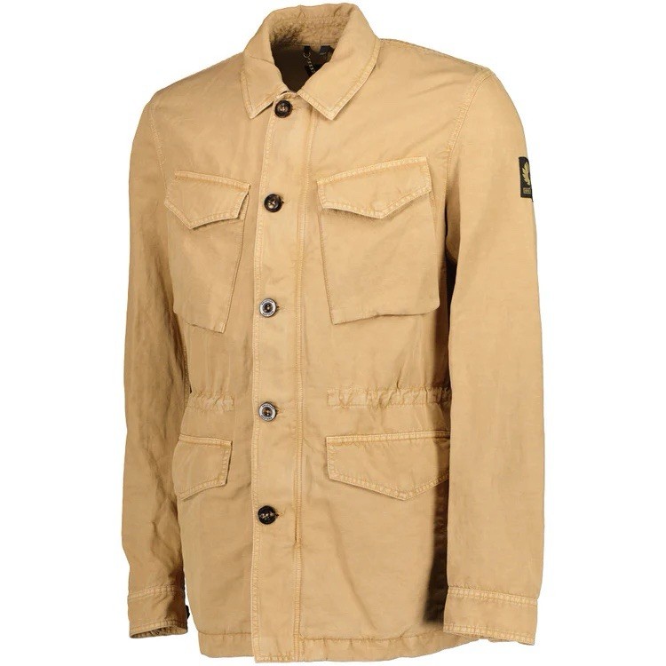 Belstaff Weymouth Linen Blend Field Jacket, UK38 EU48 (M/L) UK