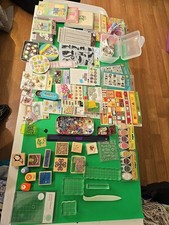Large Lot Of Scrap Booking Stickers, Sticker,paper Stamps Stencils Ect. A