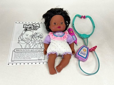 1993 Kenner  Black Baby Check-Up Doll Stethoscope Tested And Works