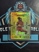 2022-23 Panini Obsidian 10/10 Rookie Jabari Walker Yellow Flood Electric Etch RC