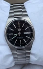 Vintage Seiko 5 Automatic 21 jewels Stainless-Steel men Wristwatch made in Japan