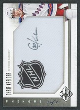 2012/13 Panini Limited Chris Kreider Auto #231 1/1