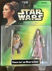 Rare Star Wars Princess Leia & Wicket Ewok Kenner 1997 MOC
