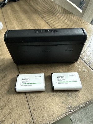 Telesin 3 Battery Charger For Ricoh GR3/3X With 2 Batteries