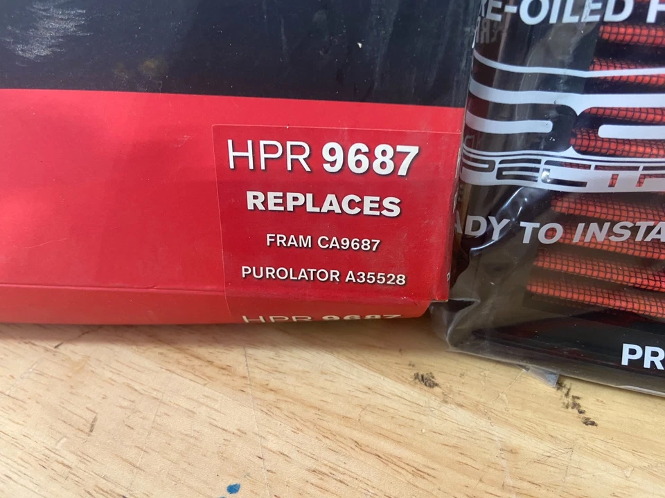 Filtro de aire lavable Spectre HPR9687 de alto flujo para Ford Triton V8 2004-2008 5,4 L Foto 2 de 3