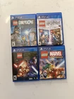 LEGO PS4 Game Lot – Dimensions, Harry Potter, Star Wars Force Awakens, Marvel