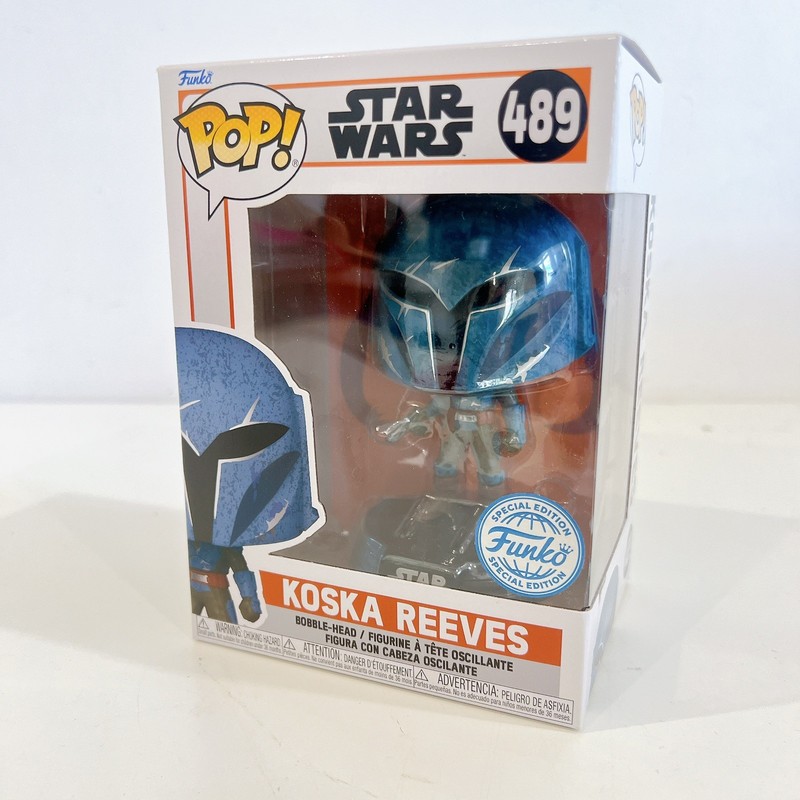 Funko Pop! Star Wars: The Mandalorian #489 Koska Reeves Special Edition.
