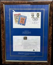 Bradman Museum Commemorative First Day Cover Limited Edition 