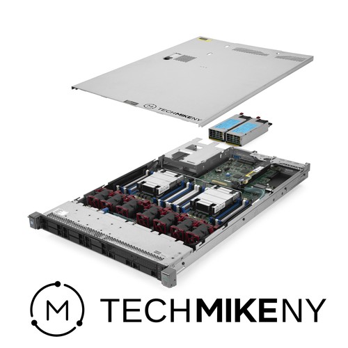 HP ProLiant DL360 G9 Server 2x E5-2660v4 2.00Ghz 28-Core 128GB RAM 8x Caddies - 第 1/5 張圖片