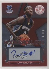 2012-13 Totally Certified Rookie Roll Call Red /79 Tony Wroten #59 Auto 0c2
