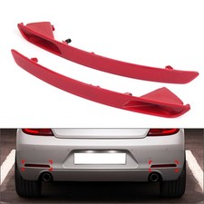 Rear Bumper Brake Lamp Reflector Light Left Right For VW Beetle 2012-2016 Red