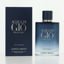 Acqua Di Gio Profondo 3.3 Eau De Parfum Spray by Giorgio Armani Box for Men