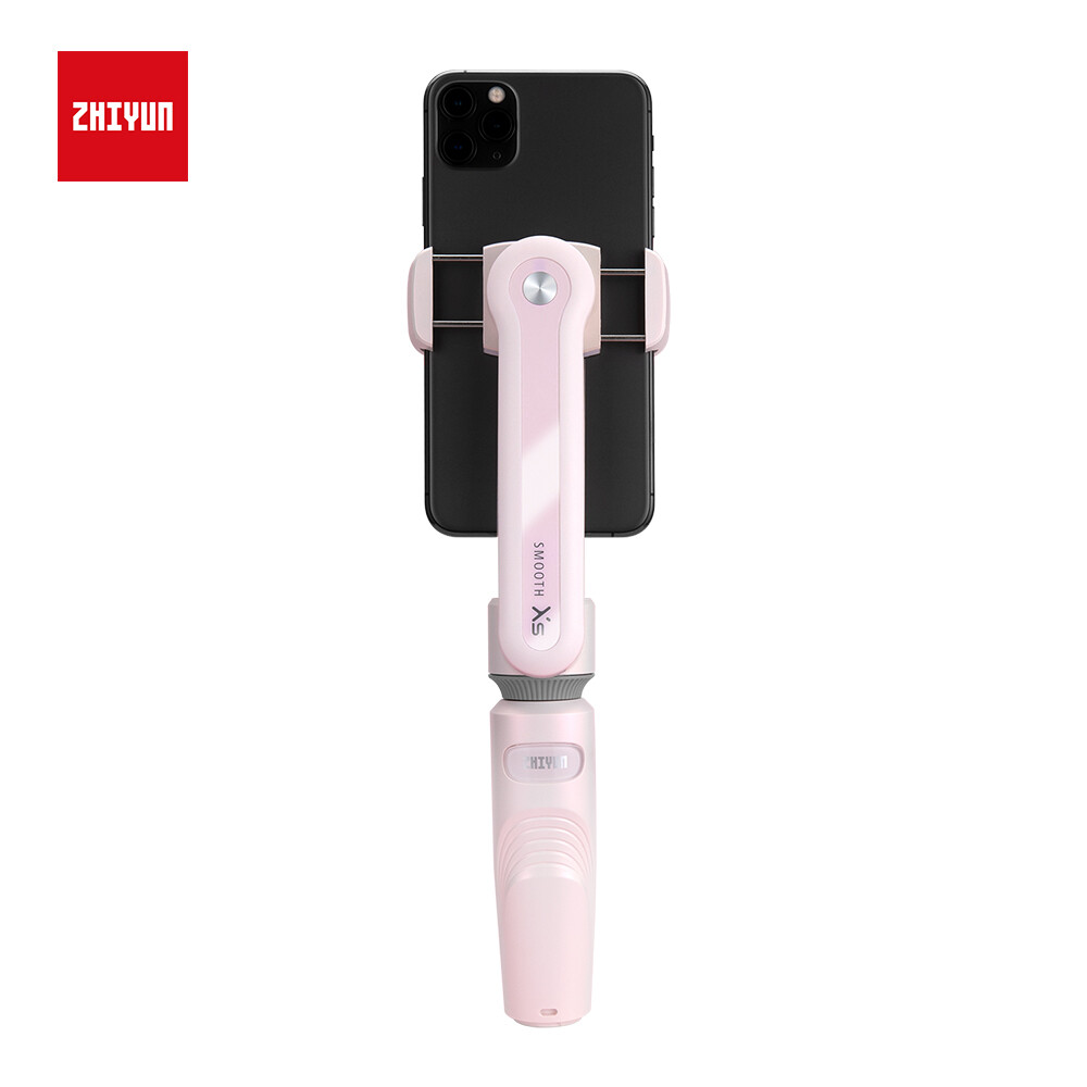 ZHIYUN Smooth-XS Gimbal Stabilizzatore Per Smartphone - Asta Selfie Telescopica, Controllo Gestuale, Bianco